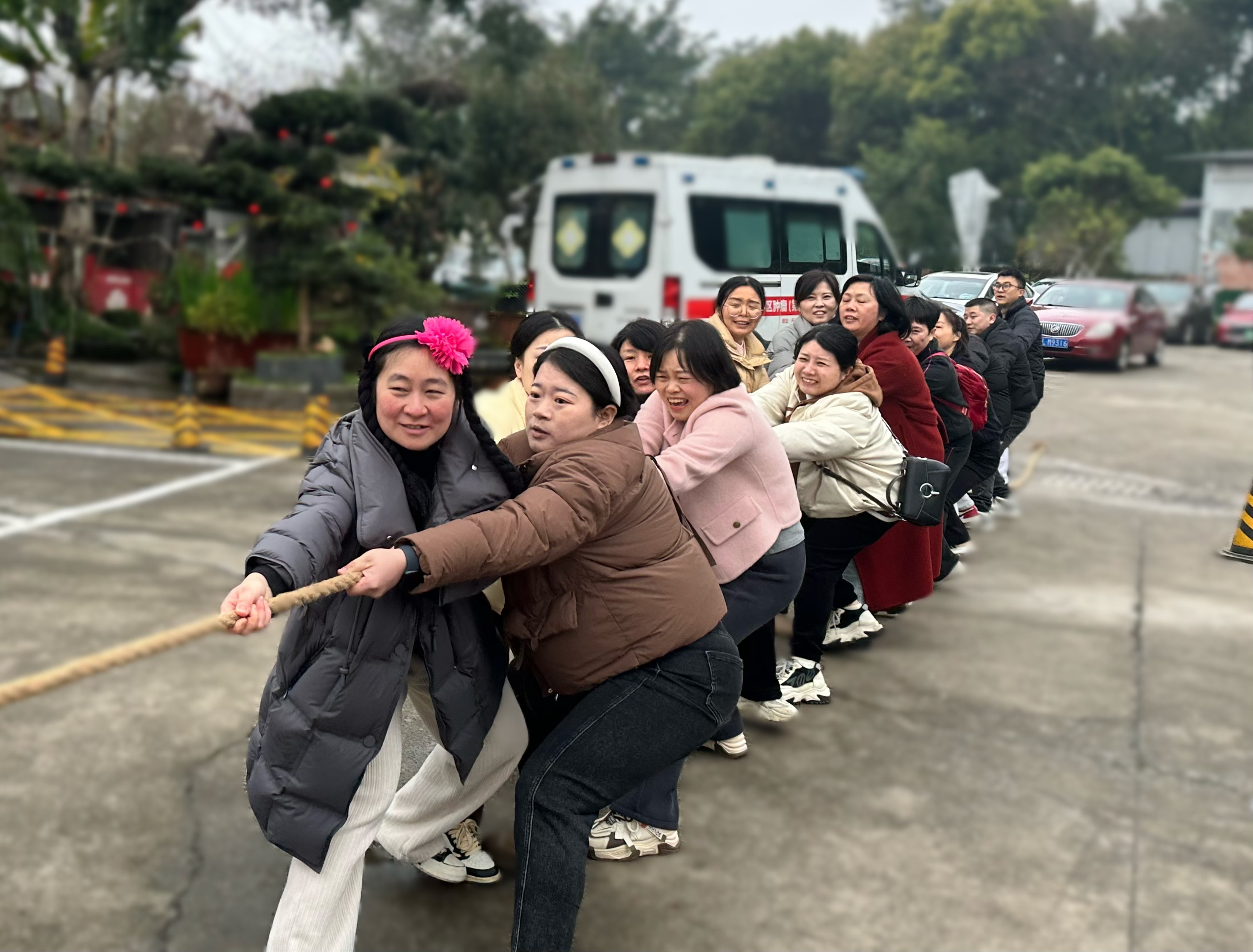 提速增效，让运动绽放力量 — 我院开展“三八”国际妇女节庆祝活动(图3)